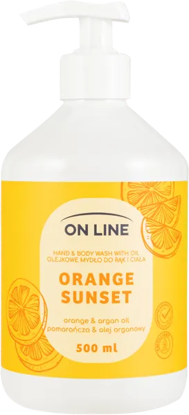 Изображение Гель для душа Он лайн апельсин аргановое масло Форте Свиден п/у, 500 мл