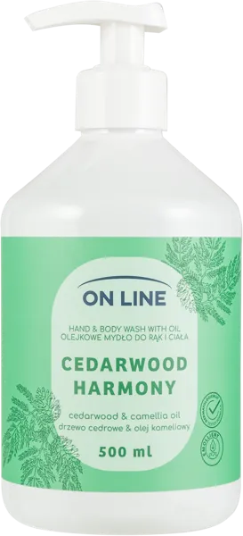 Изображение Гель для душа Он лайн кедр камелия Форте Свиден п/у, 500 мл