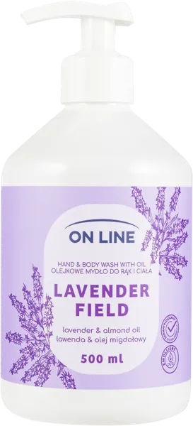 Изображение Гель для душа Он лайн лаванда миндаль Форте Свиден п/у, 500 мл