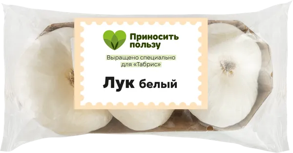 Изображение Корнеплод плоский Крымский Табрис лук белый Кубанские поля подложка, 3 шт