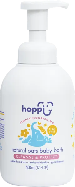 Изображение Гель для купания детский Хоппи экстракт овса Нэйчеркер Косметикс п/у, 500 мл
