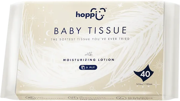 Изображение Салфетки детские Хоппи с лосьоном Нэйчеркер Косметикс м/у, 40 шт