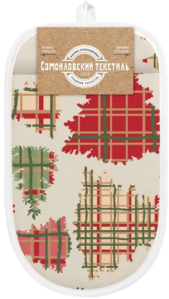 Изображение Прихватка варежка для горячего Самойловский текстиль мерри кристмас Нордтекс карт/уп, 1 шт