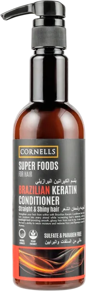 Изображение Бальзам для всех типов волос Корнеллс кератин укрепляющий Премьер косметикс п/у, 500 мл