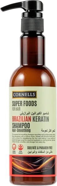 Изображение Шампунь для всех типов волос Корнеллс кератин укрепляющий Премьер косметикс п/у, 500 мл