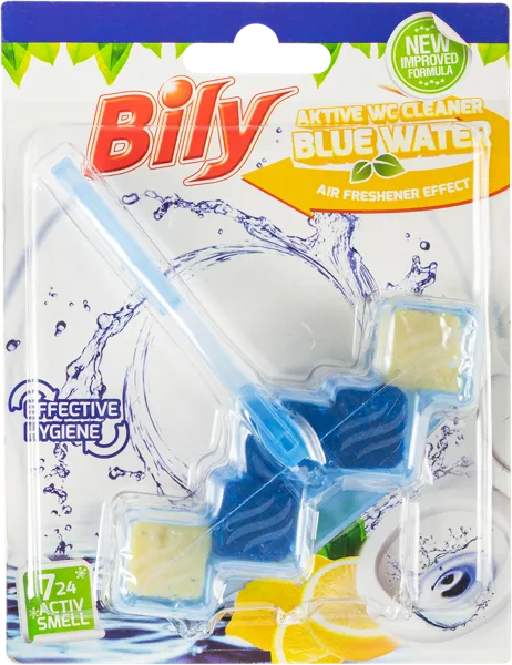 Изображение Средство для унитаза Билы аромат лимона Баран Пластик к/у, 50 г