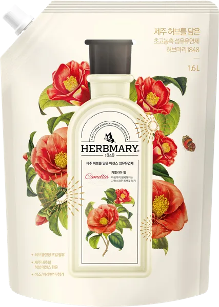 Изображение Кондиционер для белья Хербмари камелия запаска Экён м/у, 1,6 л