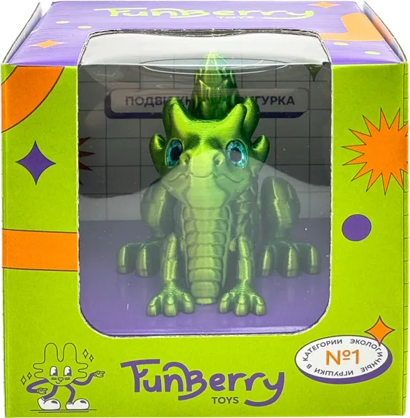 Изображение Фигурка антистресс Фанберри тойз малыш дракон Фанберри Тойз ООО к/у, 1 шт