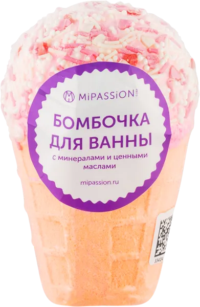 Изображение Гейзер для ванны мороженое Мипэшн яркий лед Мипэшн ООО м/у, 110 г