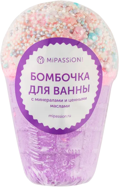 Изображение Гейзер для ванны мороженое Мипэшн ягодный лед Мипэшн ООО м/у, 110 г