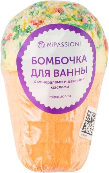 Изображение Гейзер для ванны мороженое Мипэшн цитрусовый лед  Мипэшн ООО м/у, 110 г