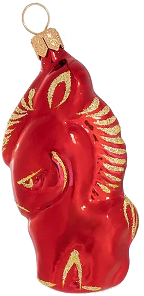 Изображение Ёл.укр.Конёк-горбунок стекло Ёлочка С360 Клинская игрушка к/у, 1 шт