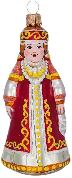 Изображение Фигурка Фольклор стекло Ёлочка С1719 Клинская игрушка к/у, 1 шт