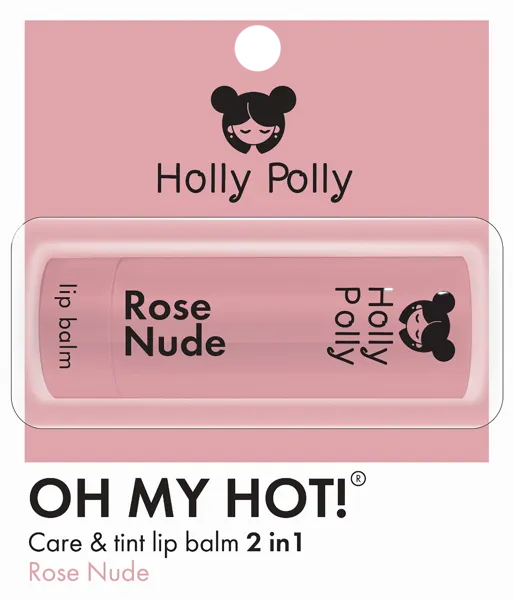 Изображение Бальзам для губ оттеночный Холли полли нюдово розовый 4,9г Галант Косметик - М к/у, 1 шт