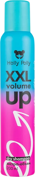 Изображение Шампунь для волос сухой Холли полли экстра объем Аэрофа ж/б, 200 мл