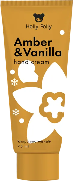 Изображение Крем для рук питательный Холли полли амбра ваниль Фэмили Косметик п/у, 75 мл
