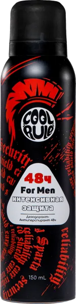 Изображение Антиперспирант мужской Кул рул интенсивная защита Аэрофа ж/б, 150 мл