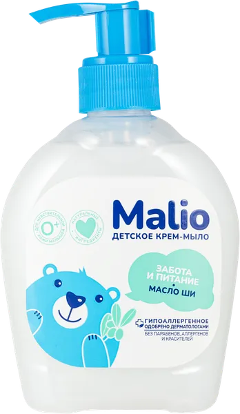 Изображение Мыло жидкое детское 0+ Малио масло ши Эфко-Каскад КРЦ ООО п/у, 300 мл