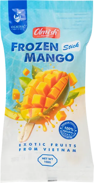 Изображение Фрукт замороженный Олмиш Манго на палочке Олмиш Азия Фуд м/у, 100 г