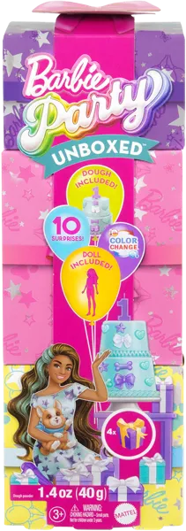 Изображение Кукла бирюзовая Барби день рождение питомца Маттэл к/у, 1 шт