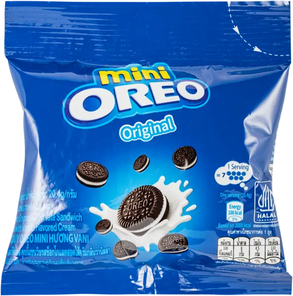 Изображение Печенье мини Орео оригинальное Мондэлис м/у, 20,4 г