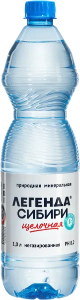 Изображение Мин вода негаз pH 8,2 Легенда Сибири лечебно-столовая Экосистема НСК п/б, 1 л