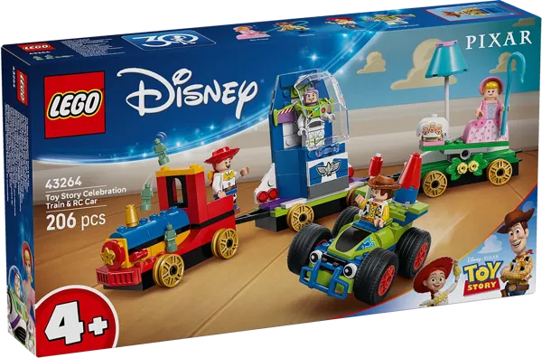 Изображение Конструктор с 4 лет 43264 Лего дисней праздничный поезд Лего к/у, 1 шт