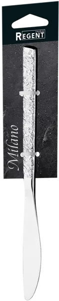 Изображение Нож столовый Регент инокс милано нерж сталь Регент Рус карт/уп, 2 шт