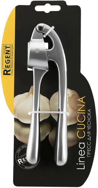 Изображение Пресс 16см для чеснока Регент инокс кучина матовый Регент Рус , 1 шт