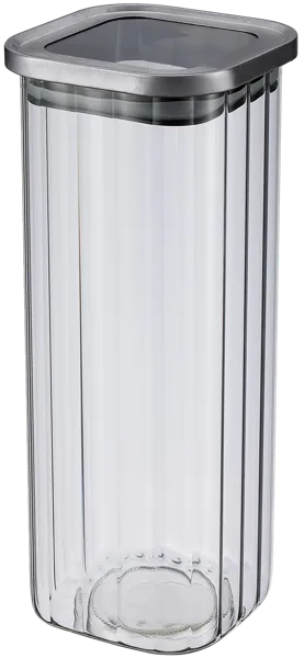 Изображение Банка 1,9л для сыпучих Регент инокс деско серая Регент Рус кор, 1 шт