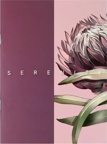 Изображение Тетрадь 32л клетка Феникс+ А5 протея сиреневый Феникс+ , 1 шт