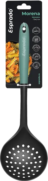 Изображение Шумовка 34,2см для кухни Эспрадо морена пластик Эспрадо м/у, 1 шт