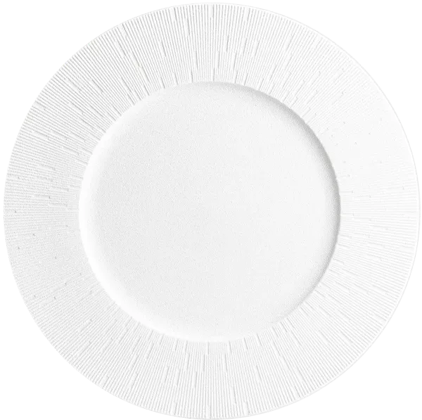 Изображение Тарелка 26,5см обеденная Эспрадо баркод белая фарфор Эспрадо м/у, 1 шт