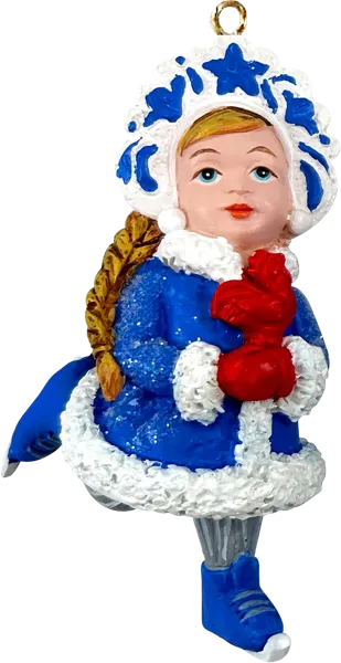 Изображение Елочное украшение 9см Мэджик Тайм снегурочка Феникс-Презент , 1 шт