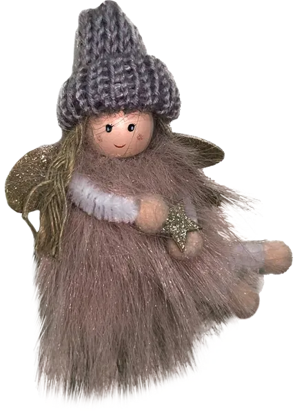 Изображение Елочное украшение 11см Мэджик Тайм девочка в колпаке Феникс-Презент , 1 шт