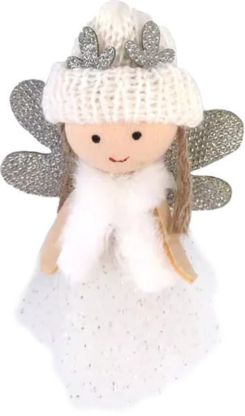 Изображение Елочное украшение 13см Мэджик Тайм ангелок Феникс-Презент , 1 шт