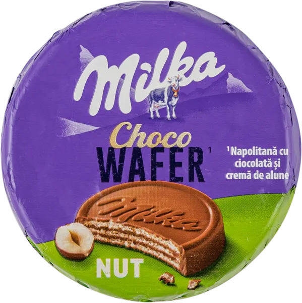 Изображение Вафли в молочном шоколаде Милка фундук Мондэлис м/у, 30 г