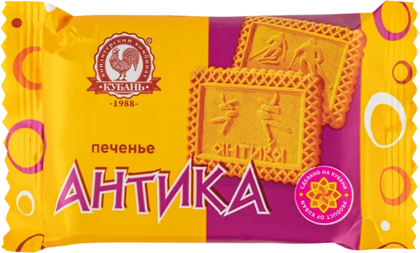 Изображение Печенье г.Тимашевск Антика сахарное Кубань КК м/у, 26 г