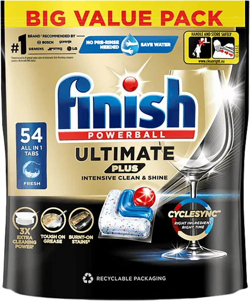 Изображение Капсулы для ПММ Финиш ультимейт плюс Бенкизер м/у, 54 шт