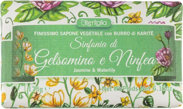 Изображение Мыло туалетное Айтериталия жасмин лилия БиСиЭс м/у, 175 г