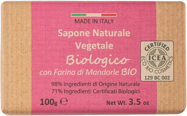 Изображение Мыло туалетное Айтериталия миндальное масло БиСиЭс м/у, 100 г