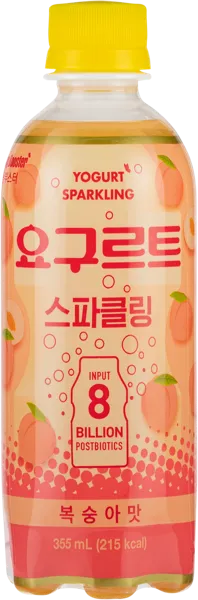 Изображение Напиток слабогазированный Блин Бустер с постбиотиком персик ОКФ Корпорейшн п/б, 0,355 л