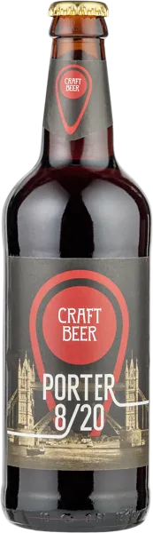Изображение Пиво темное Лагер 8,5% Криница Портер 8/20 Криница с/б, 0,5 л