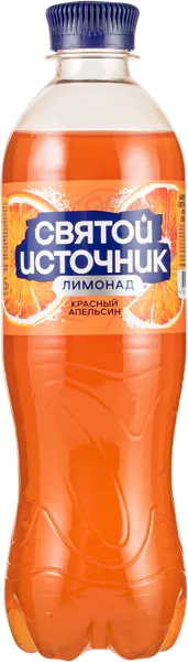 Изображение Напиток газ Святой Источник красный апельсин Завод Святой Источник п/б, 0,5 л