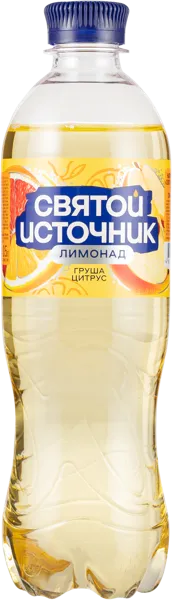 Изображение Напиток газ Святой Источник Груша Цитрус Завод Святой Источник п/б, 0,5 л