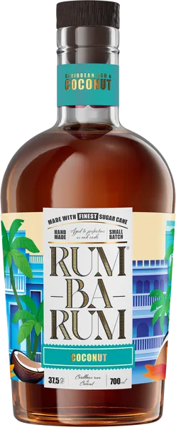 Изображение Ром 37,5% Румбарум кокос Омсквинпром с/б, 0,7 л