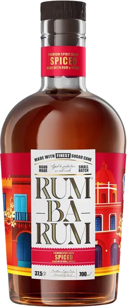 Изображение Ром 37,5% Румбарум спайсд Омсквинпром с/б, 0,7 л