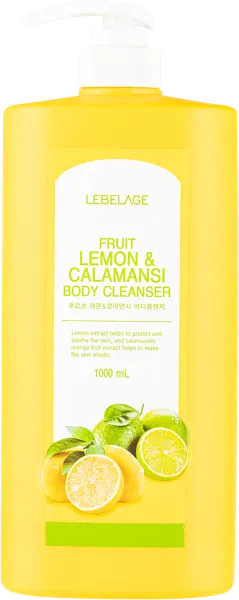 Изображение Гель для душа Лебелаж лимон и каламанси Корея Си энд Би п/у, 1 л