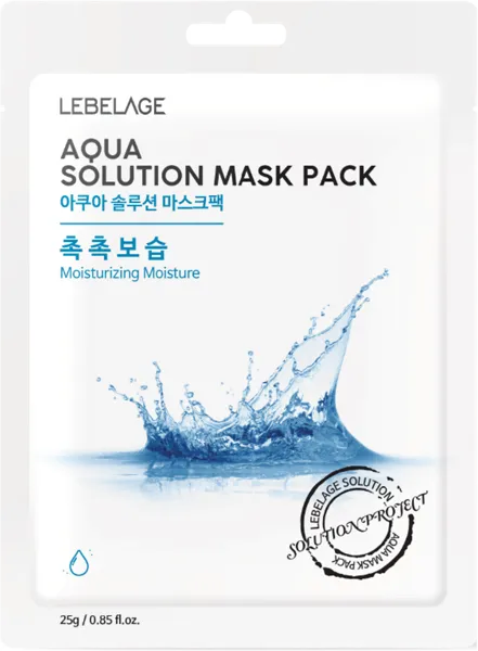 Изображение Маска для лица освежающая Лебелаж морская вода Корея Си энд Би м/у, 1 шт