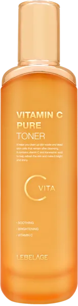 Изображение Тонер для лица освежающий Лебелаж витамин С Корея Си энд Би к/у, 120 мл
